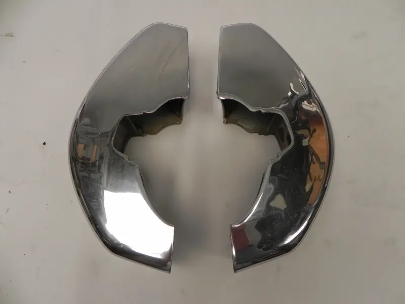 (Used) 911S Pair Of Front Left & Right Chrome Bumper Guards - 1965-73 1