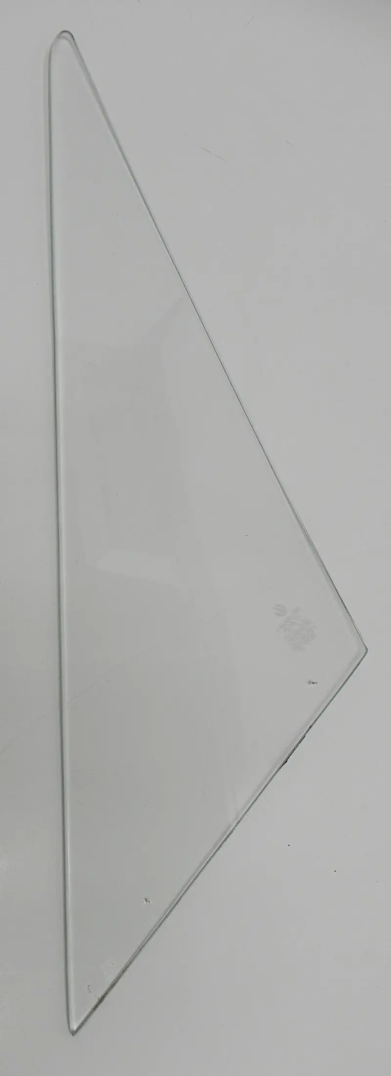 (Used) 914 Delodur Vent Window Clear Right - 1970-76 2