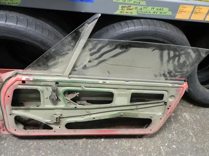 (Used) 914 Right Door - 1973-76 1