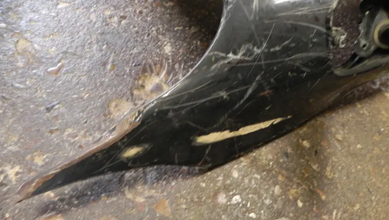 (Used) 930 Left Front Fender - 1980-89 2