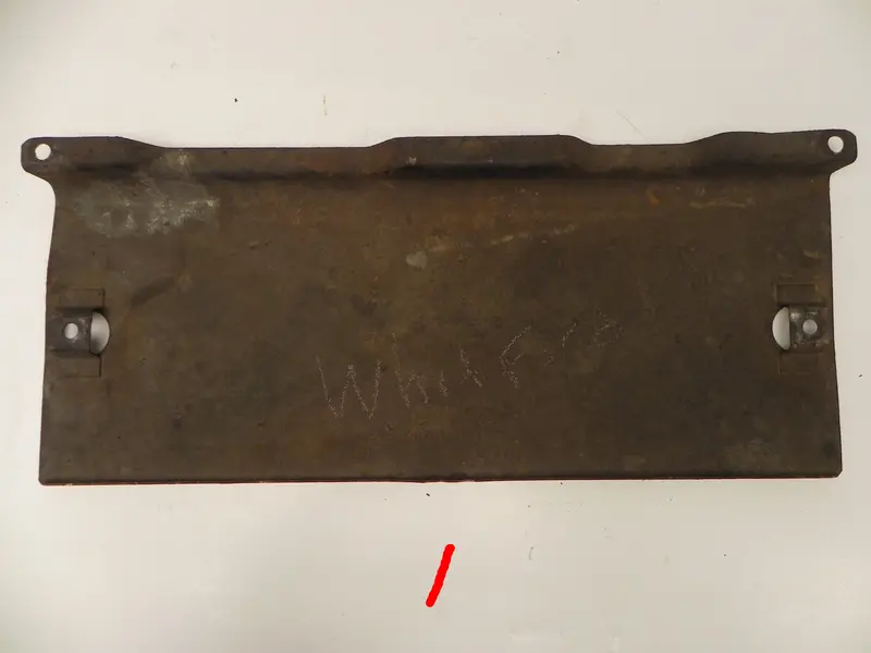 (Used) 930 Suspension Protective Plate - 1975-89 1