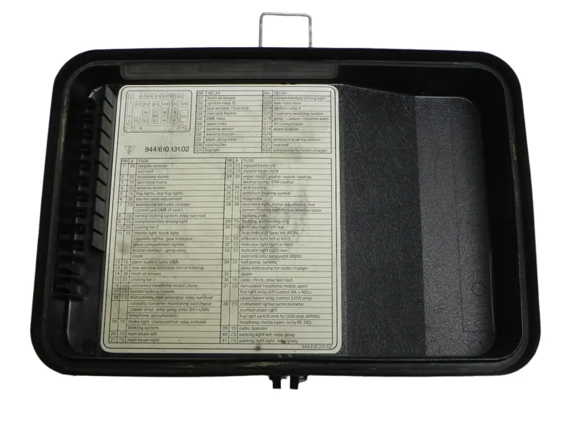 (Used) 944 Fuse Box Cover - 1982-91 1