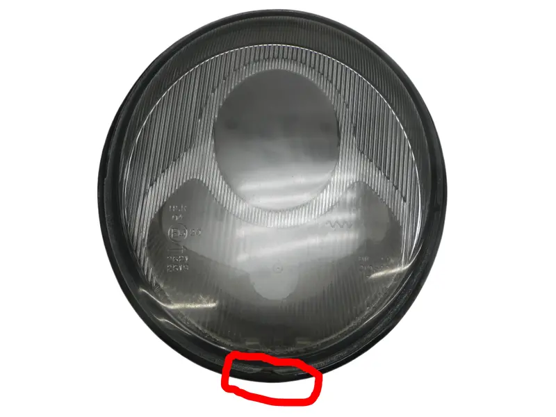 (Used) 993 Drivers Headlight Bucket Assembly With Lens - 1994-98 1