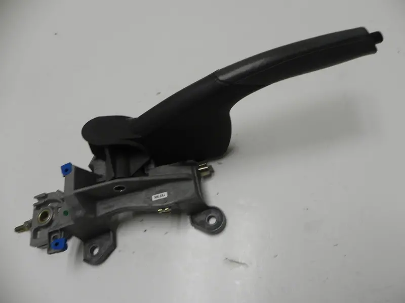 (Used) Boxster Dark Gray Leather Parking Brake Handle Assembly - 1997-2004 1