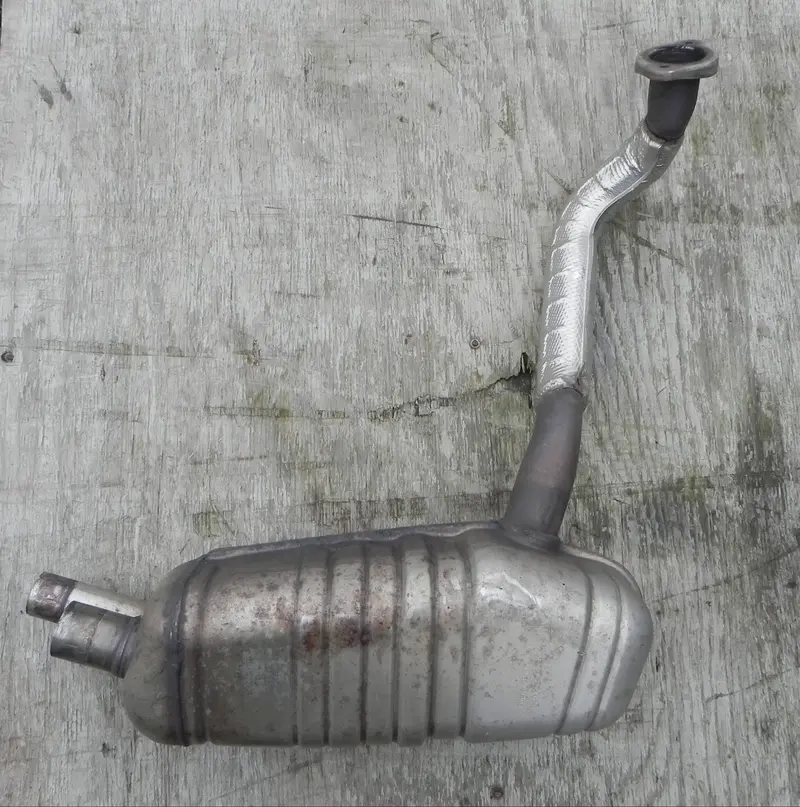(Used) Cayman 981 Exhaust Muffler Left - 2014-16 1