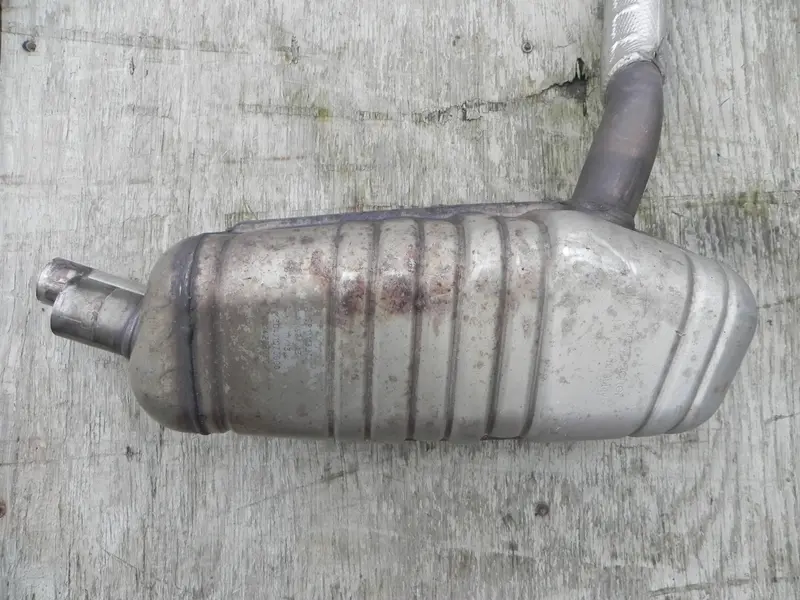 (Used) Cayman 981 Exhaust Muffler Left - 2014-16 2