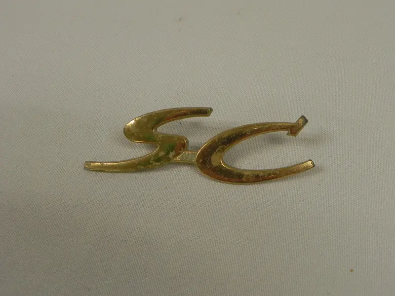 (Used) Gold Emblem: "Sc" - 1959-65 1