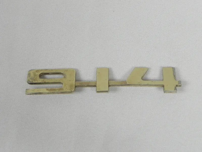 (Used) Original Gold "914" Emblem 1