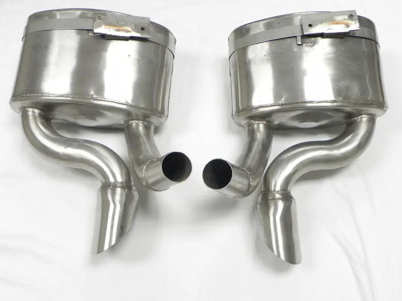(Used) Pair Of 993 Rear Mufflers - 1994-98 1