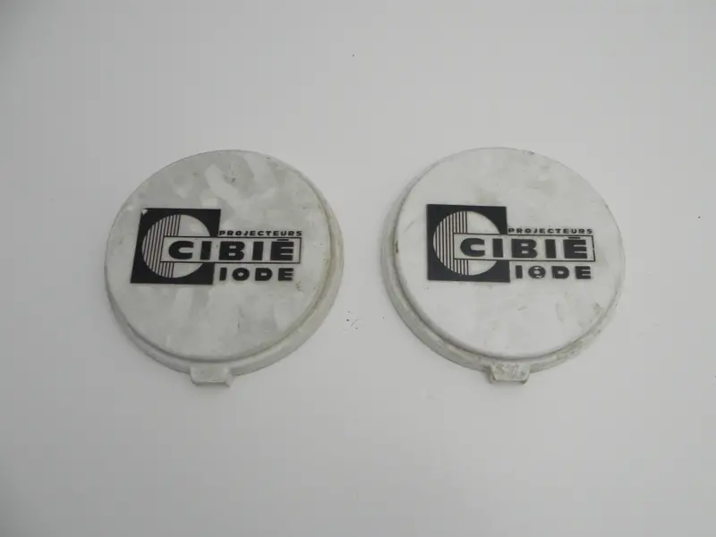 (Used) Pair Of Cibie Driving Light Covers - 175Mm 1