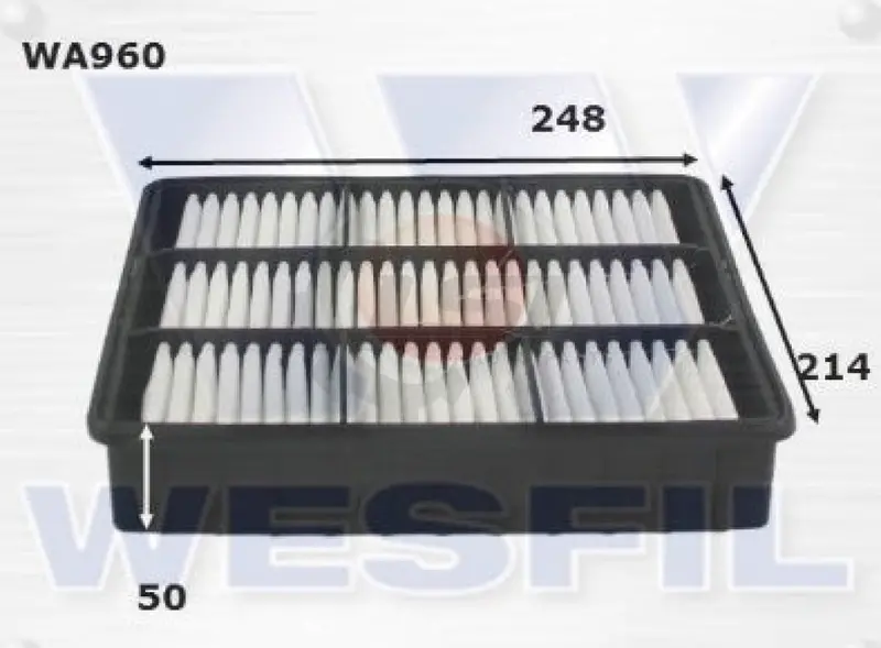 Wesfil Air Filter For Mitsubishi Magna Verada 1