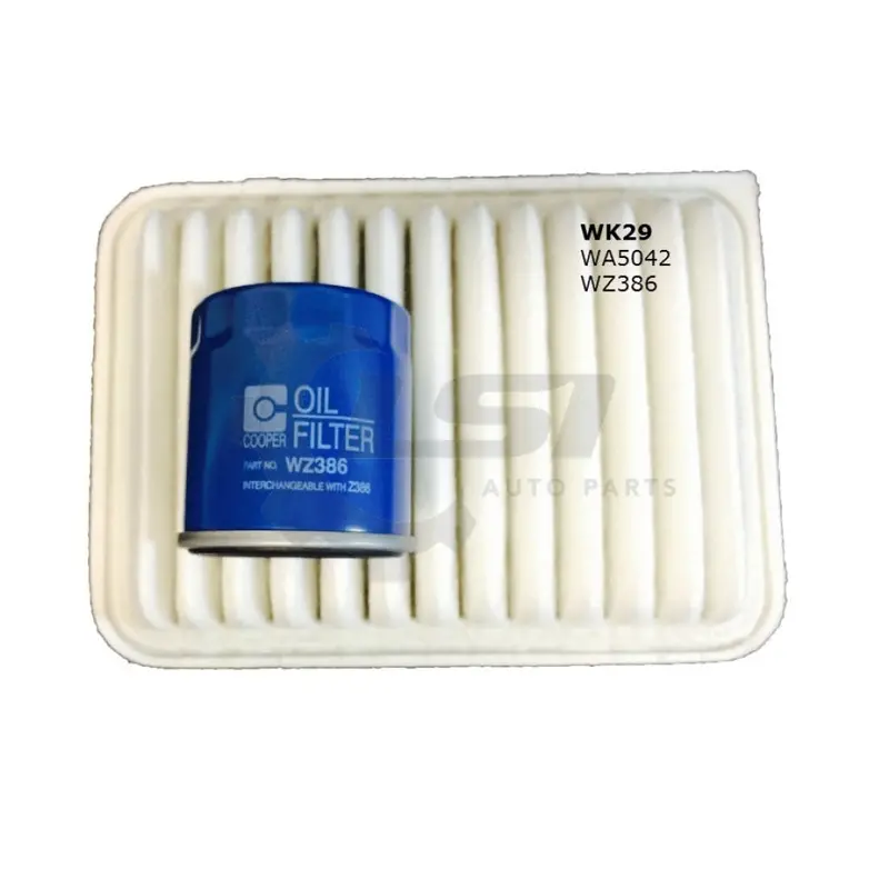 Wesfil Air Oil Fuel Filter Kit Wk29 For Toyota Corolla 2007-2014 1.8L 2Zrfe 2