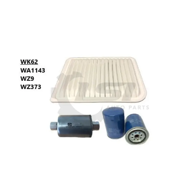 Wesfil Air Oil Fuel Filter Kit Wk62 For Ford Falcon Ba 6Cyl 2002-2005 4.0L 1
