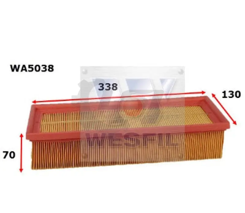 Wesfil Air Pollen Oil Fuel Cabin Filter Kit Wk101cab For Vw Caddy 1.6L 2.0L Cayd Cfhc 2010-2016 1