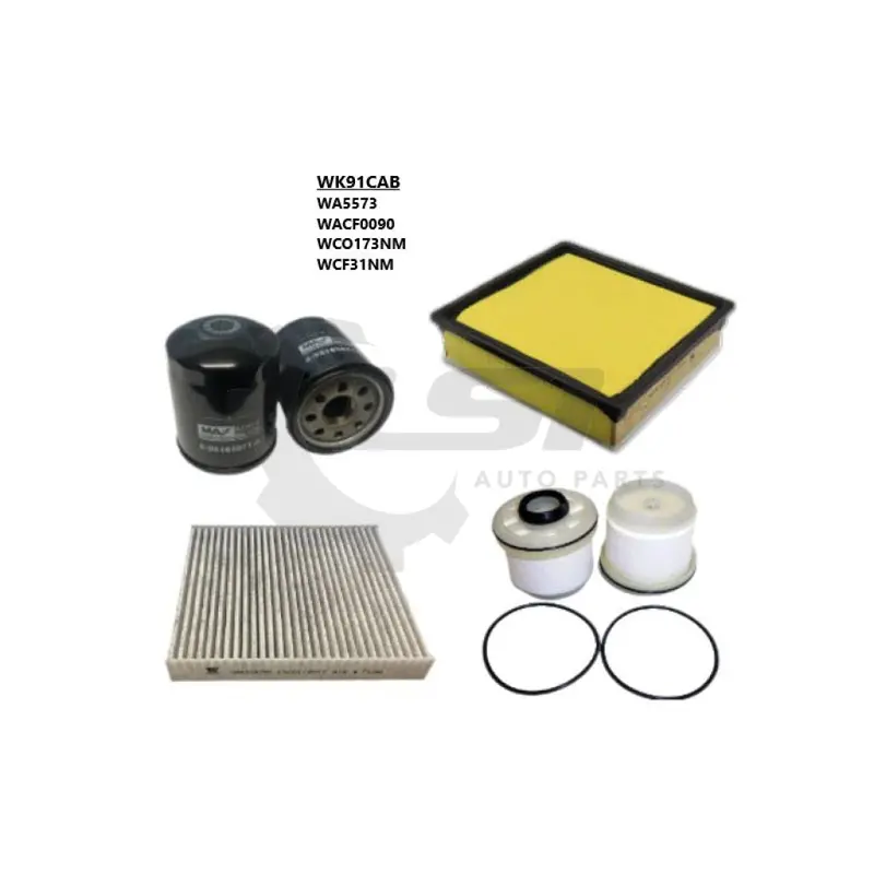 Wesfil Air Pollen Oil Fuel Cabin Filter Kit Wk97cab For Isuzu Dmax 3.0L Tfr 4Jj3-Tcx 1