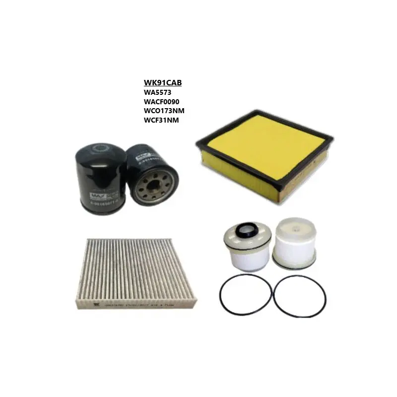 Wesfil Air Pollen Oil Fuel Cabin Filter Kit Wk97cab For Mazda Bt50 Xt B30 3.0L 4Jj3-Tcx 1