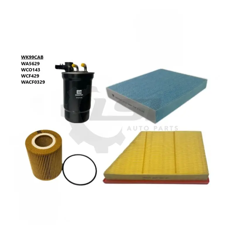 Wesfil Air Pollen Oil Fuel Cabin Filter Kit Wk99cab For Ford Ranger Xlt, Sport, Wildtrack Bf2s 2022- 1