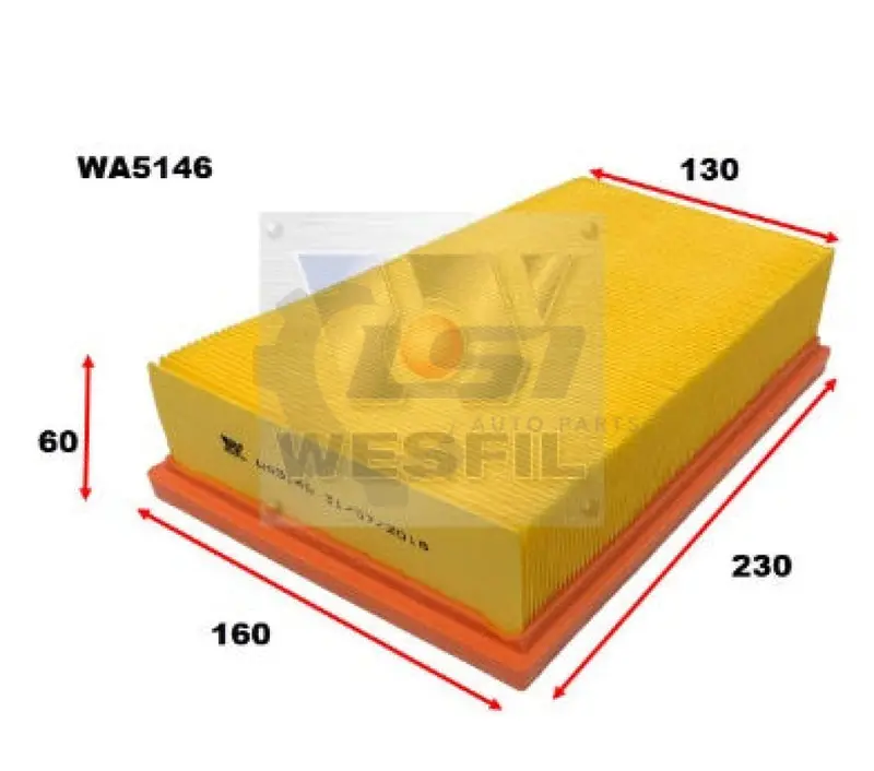 Wesfil Oil Air Black Fuel Filter Service Kit For Nissan Dualis J10 1.6 2.0 07-16 1