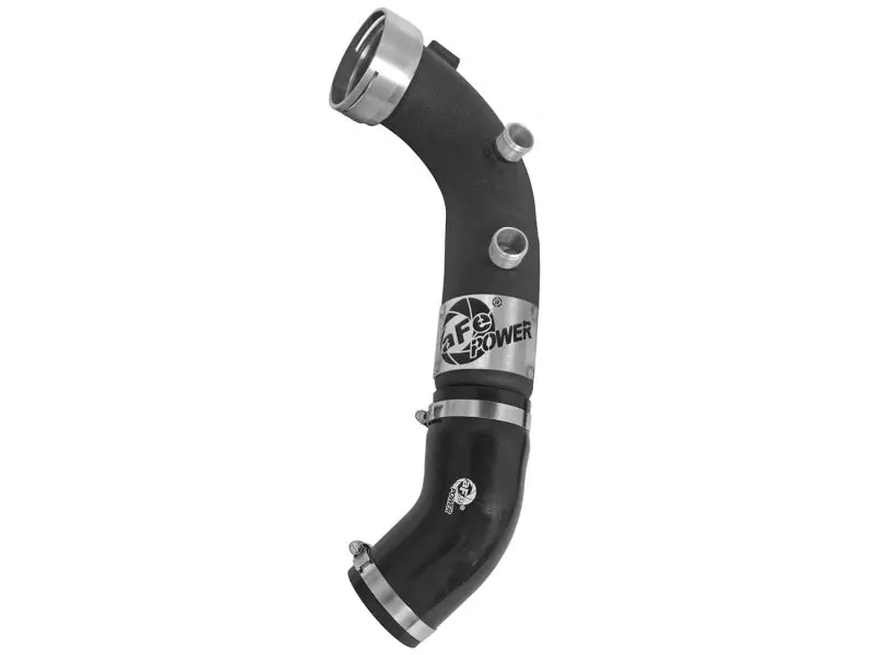 Afe Bladerunner Cold-Side Intercooler Tube Kit For 2007–2010 Bmw 335I 3.0L Twin-Turbo – 3In Black Tube With Couplings And Clamps 1