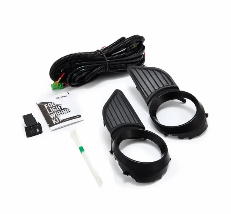 Alpharex Fog Light Bezel & Wiring Harness Kit – For 2011–2016 Toyota Sienna (Fog Lights Sold Separately) 1