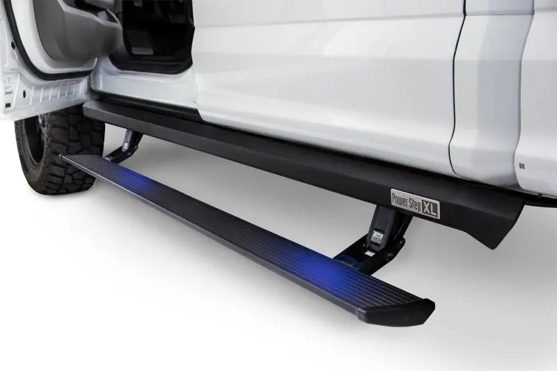 Amp Research Powerstep Xl Electric Running Board For 2008–2016 Ford F-250/F-350/F-450 Supercrew – Black 1