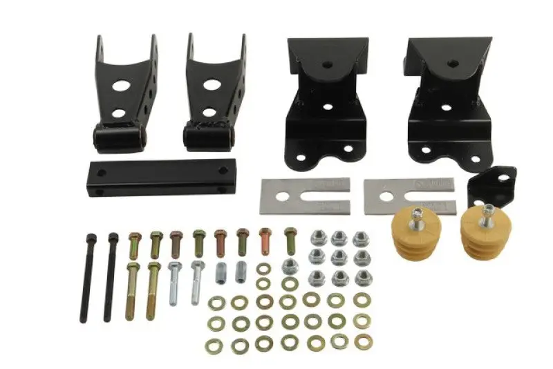 Belltech Shackle And Hanger Kit For 1988–1998 Gm C/K-Series 1500 & 2500 Extended Cab Trucks 1