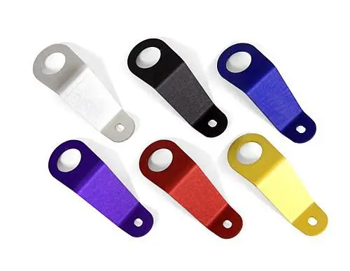 Blox Radiator Stay Bracket – Red Anodized For 1992–1995 Honda Civic 1