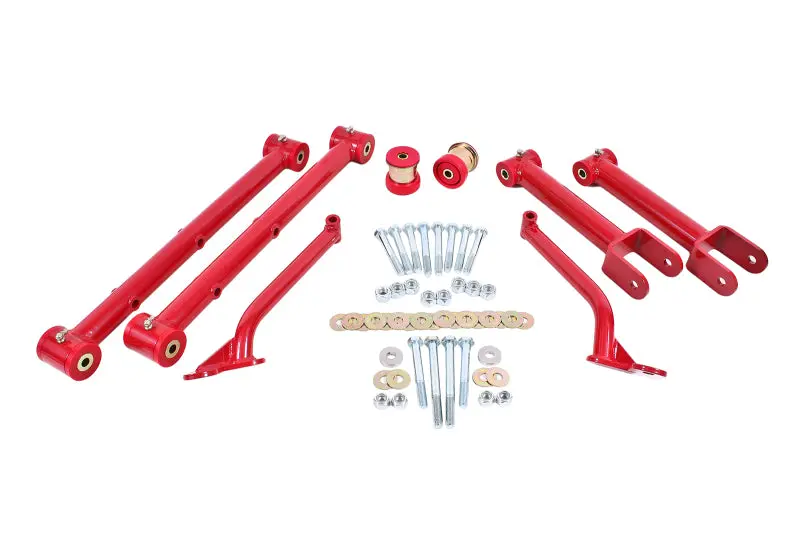 Bmr Rear Suspension Kit For 1978–1987 G-Body Vehicles – Red-Anodized Components 1