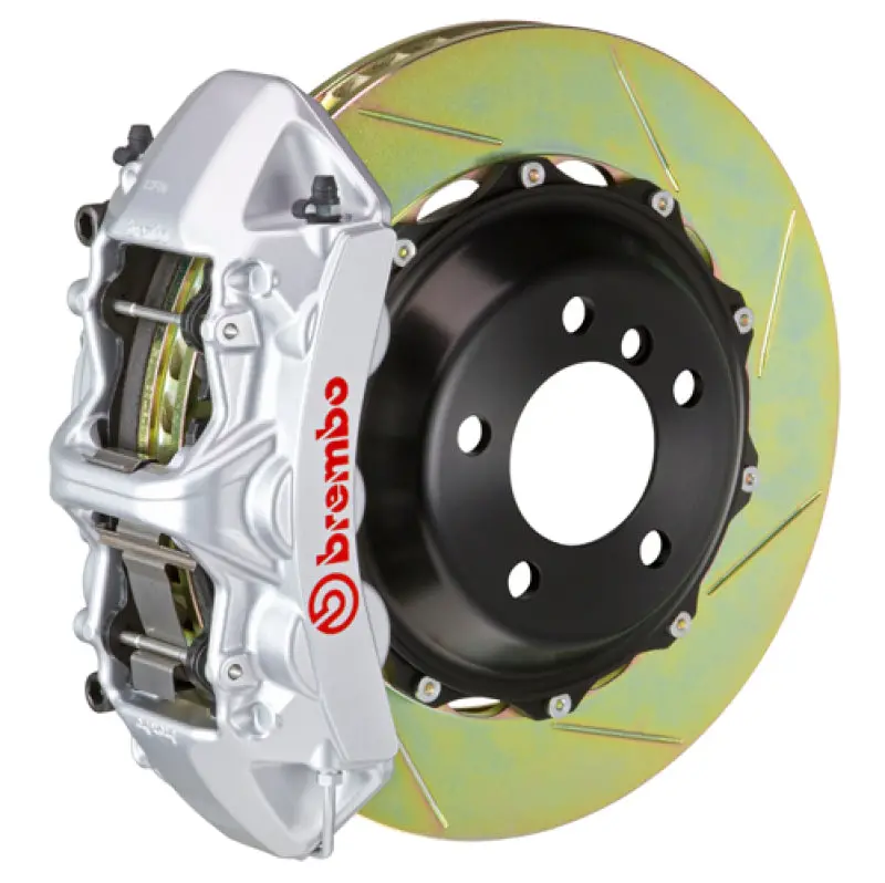 Brembo Gt Big Brake Kit For 2016–2018 Ford Focus Rs – Front, 6-Piston Calipers, 380X32Mm Slotted Two-Piece Rotors 1