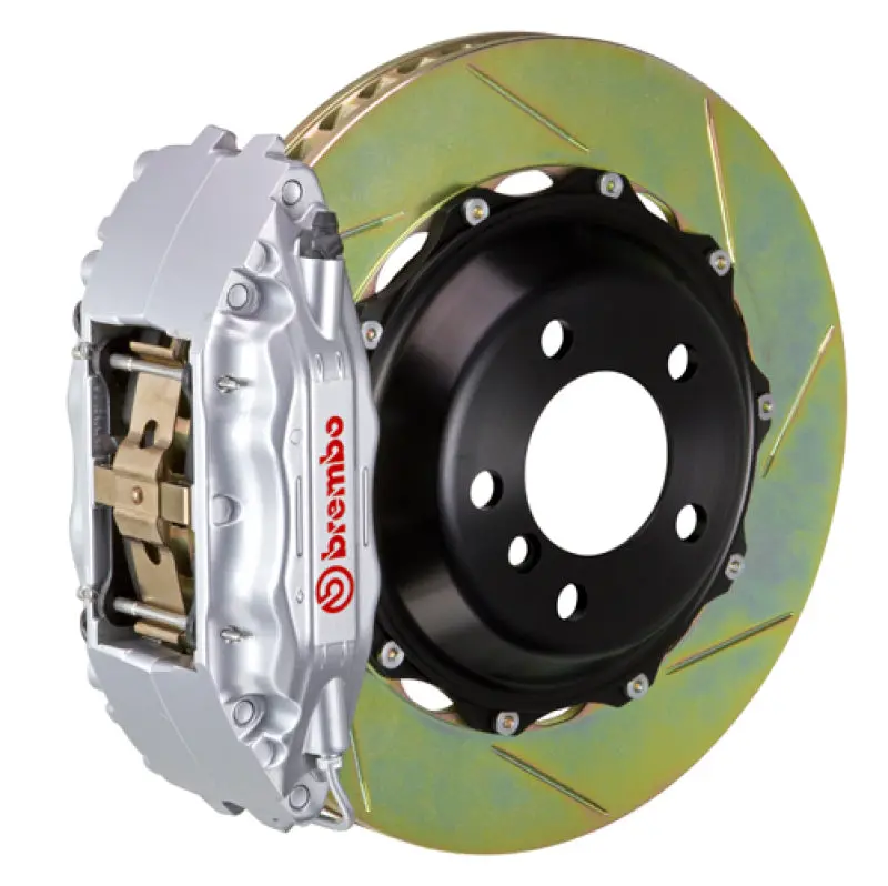 Brembo Gt Big Brake Kit – Front, 4-Piston Cast Calipers With 355X32Mm Slotted Two-Piece Rotors For 2001–2007 Mercedes-Benz C-Class (Including Amg) 1