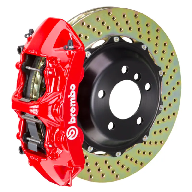 Brembo Gt Big Brake Kit – Front, 6-Piston Monobloc Calipers With 380X32Mm Drilled Two-Piece Rotors For Bmw I8 (I12) 1