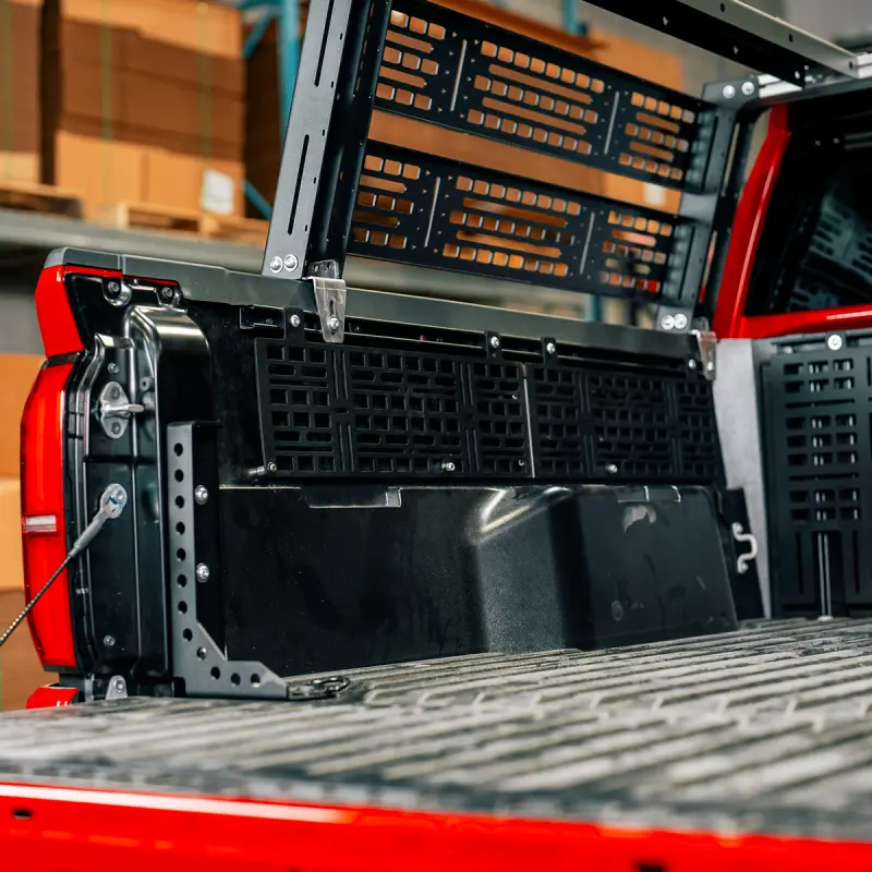 Cali Raised Side Bed Molle System – Driver-Side Mounting Kit For 2024+ Toyota Tacoma 1