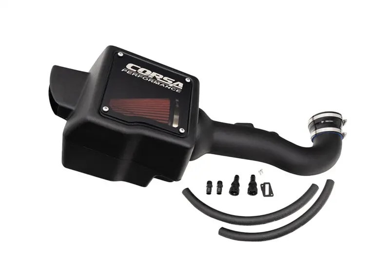 Corsa 14-18 Chevrolet Silverado 1500 6.2L V8 Drytech Filter Closed Box Air Intake 1