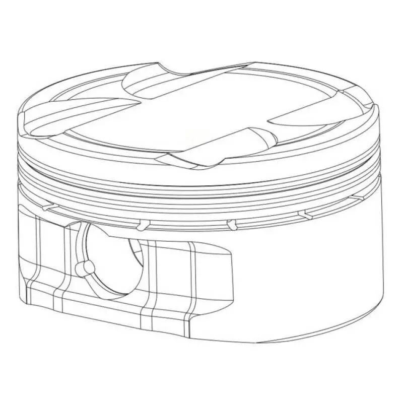 Cp Pistons & Rings For Toyota 4Ag 20V – 82Mm Bore, 9:1 Compression Ratio 1