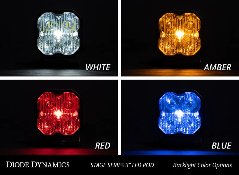 Diode Dynamics Ss3 Sport Abl Fog Lights – White Sae-Compliant, Pair 2