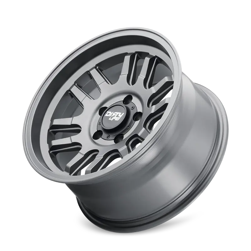 Dirty Life Canyon Alloy Wheel – 17X9, 5X127 Bolt Pattern, -12Mm Offset, Satin Graphite Finish 1