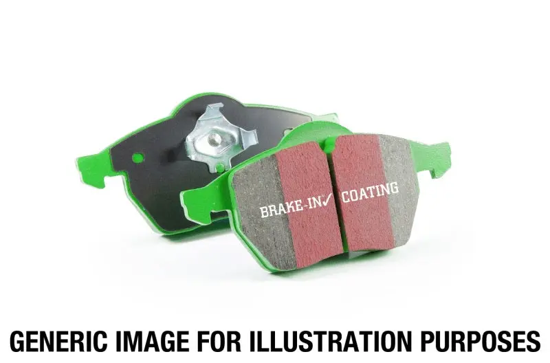 Ebc Greenstuff 2000 Series High-Performance Street Brake Pads 1