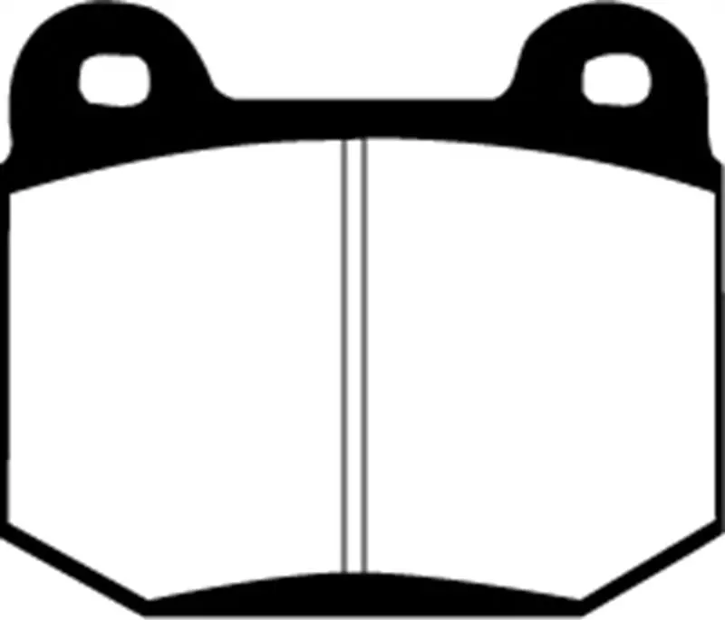 Ebc Redstuff Rear Brake Pads For 2003–2004 Infiniti G35 Manual Transmission (Brembo Equipped) 1