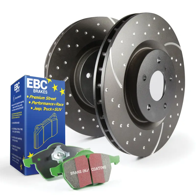 Ebc S10 Brake Upgrade Kit – Greenstuff Pads And Gd Series Rotors 1