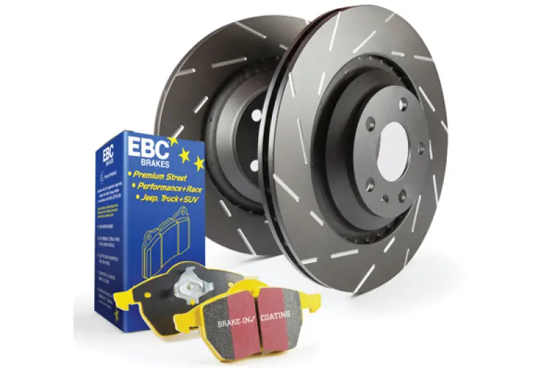 Ebc S9 Track-Optimized Brake Kit: Yellowstuff Pads With Usr Two-Piece Rotors 1