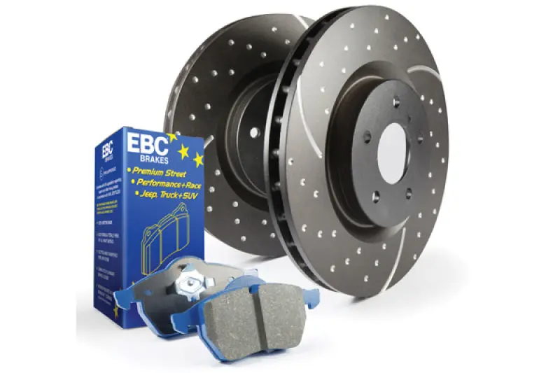 Ebc Stage 6 (S6) Brake Kit Featuring Bluestuff Pads And Gd Sport Rotors 1