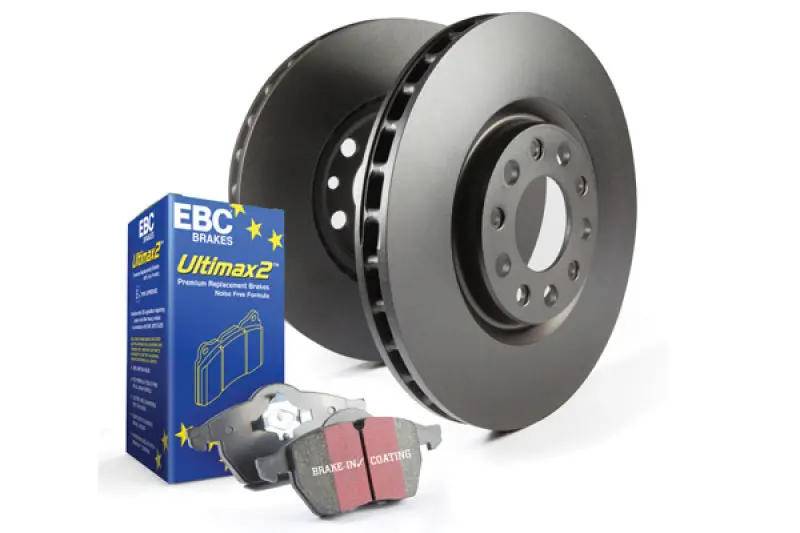 Ebc Ultimax S1 Brake Kit: Premium Ceramic Pads & Drilled & Slotted Rotors 2
