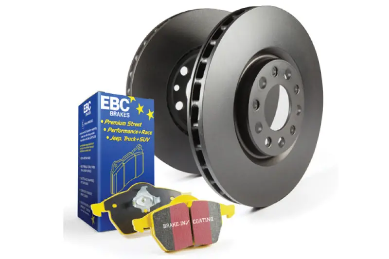 Ebc Yellowstuff Street Performance Brake Pad & Rotor Kit (S13 Series) 1