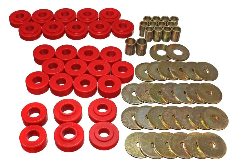 Energy Suspension Body Mount Kit For 1965–1967 Chevy Malibu, Chevelle, El Camino & Monte Carlo 1