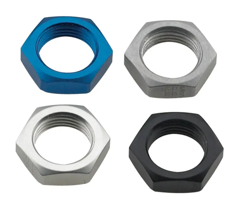 Fragola -20An Bulkhead Nut - Black 1