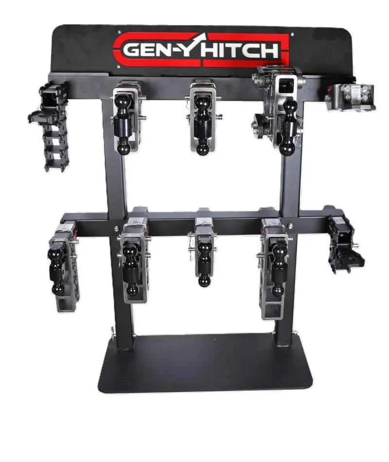 Gen-Y Horizontal Hitch Display Stand – 10-Slot Showcase Rack (Display-Only Unit) 1