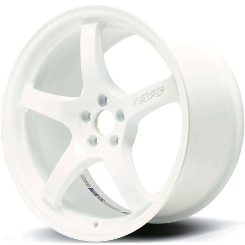 Gram Lights 57Cr 15X8.0 +35 4-100 Ceramic White Wheel 1
