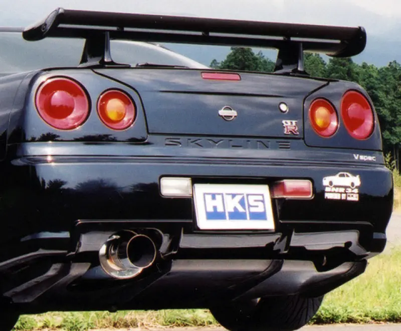 Hks Silent Hi-Power Skyline Gt-R Gf-Bnr34 1