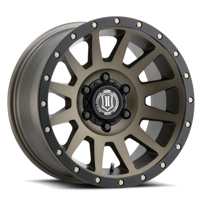 Icon Bronze Off-Road Wheel – 18X9", 5X5 Bolt Pattern, -12Mm Offset, 4.5" Backspace 1