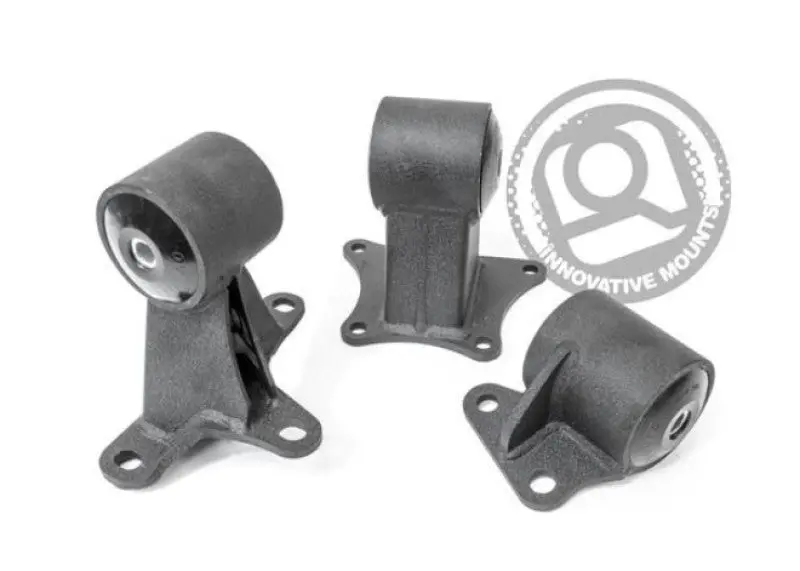 Innovative Black Steel Motor Mounts With 85A Bushings For 1994–1997 Honda Accord F-Series (Ex Chassis) 1